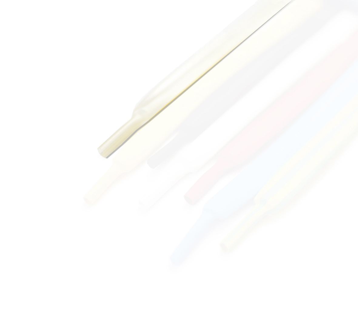 Fleximark krympslang på rulle transparent