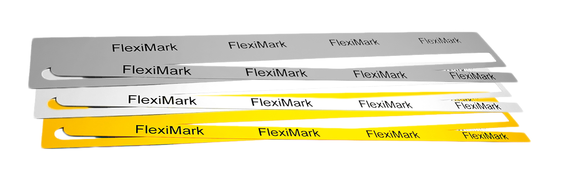 Stripmärkning 215x10 silver