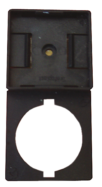 Fleximark haklappshållare tryckknappar