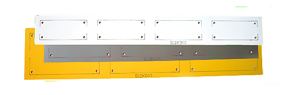 Identifieringsbricka 100x60 vit