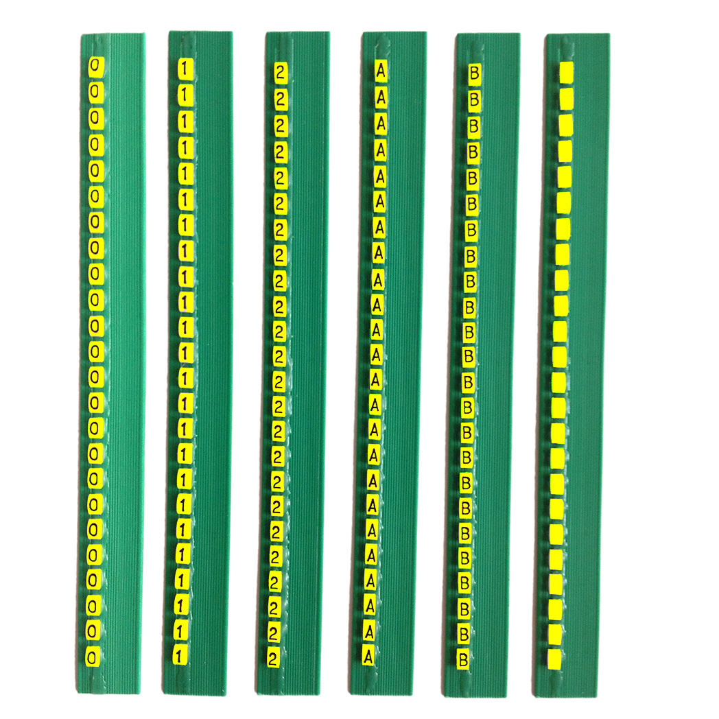 Trasp teckenremsa gul