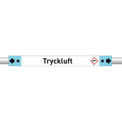 Tryckluft Pilskylt_dubbelriktad