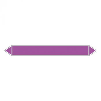 Rörmärkningsdekal RMD fri text 160x18 mm