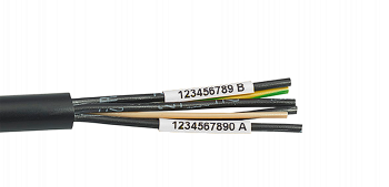 Organiserad krympslang vit, dieselresistent-3595